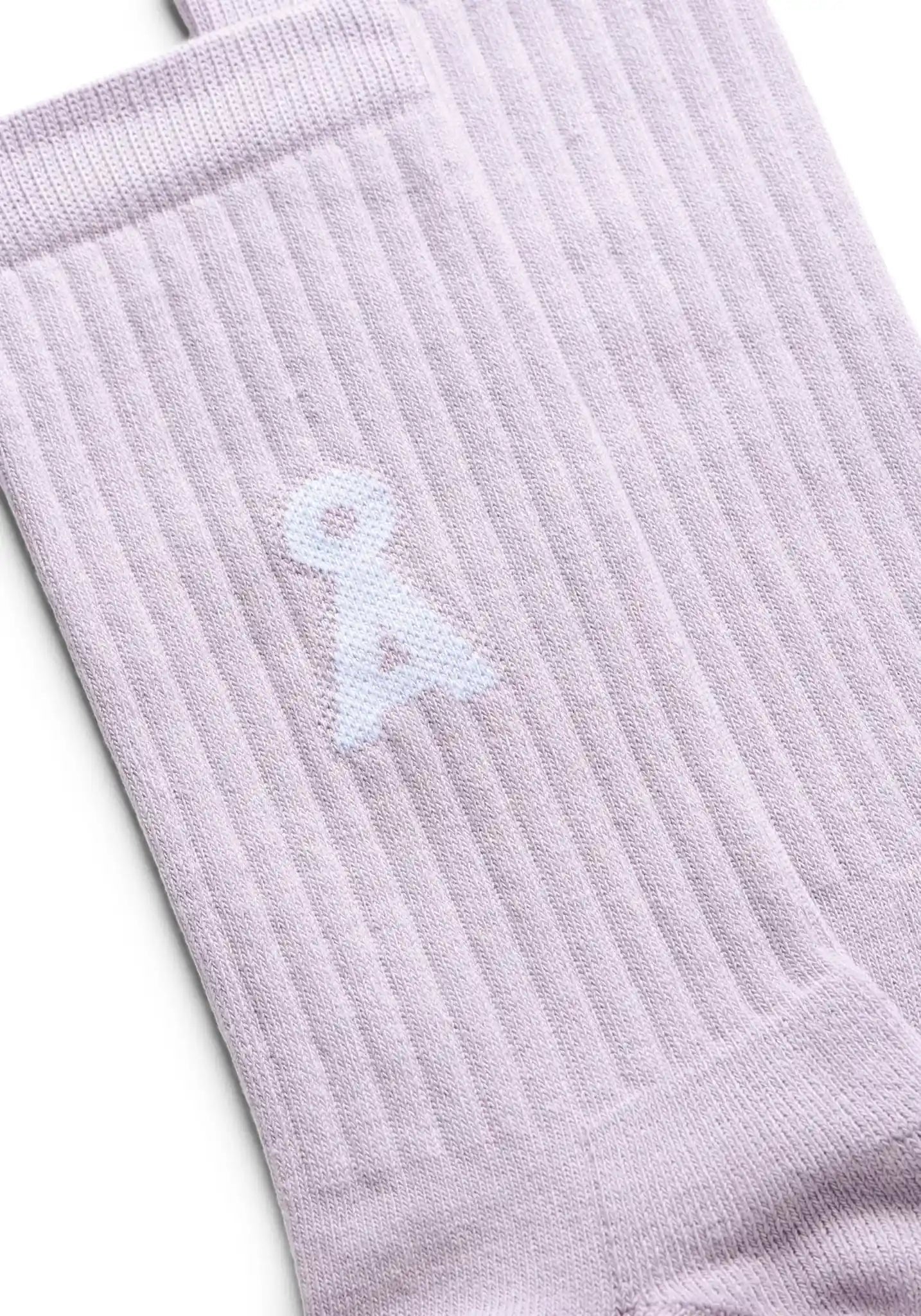 ARMEDANGELS - SAAMUS BOLD Socken • moonlit lilac - ROSA ECK