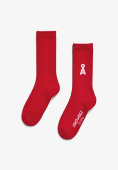 ARMEDANGELS - SAAMUS BOLD Socken • scarlet red - Socken - ROSA ECK Concept Store