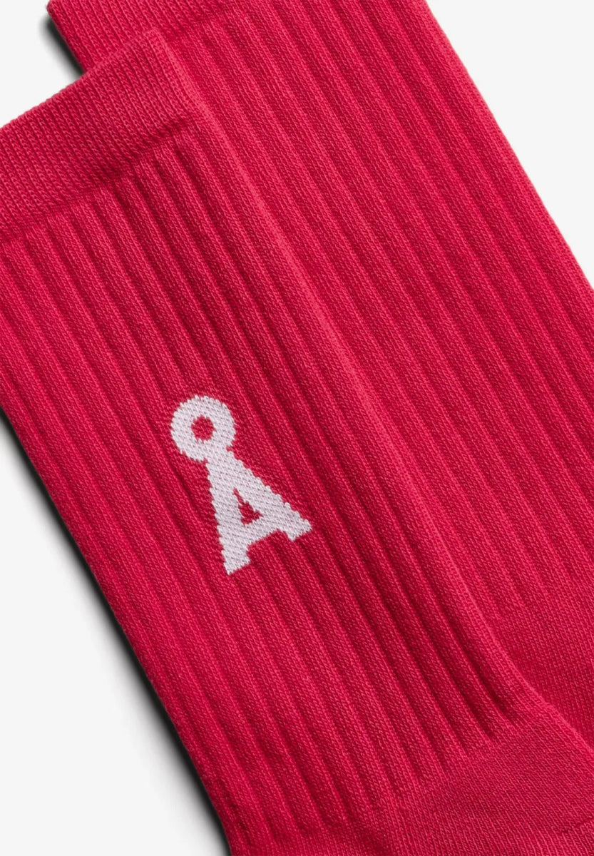ARMEDANGELS - SAAMUS BOLD Socken • scarlet red - Socken - ROSA ECK Concept Store