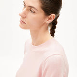 ARMEDANGELS - SILJIAAS Strickshirt aus Bio - Baumwoll - Mix | rosalilly - Shirt - ROSA ECK - 