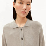 ARMEDANGELS - Strick Cardigan aus Leinenmix • sandstone - ROSA ECK