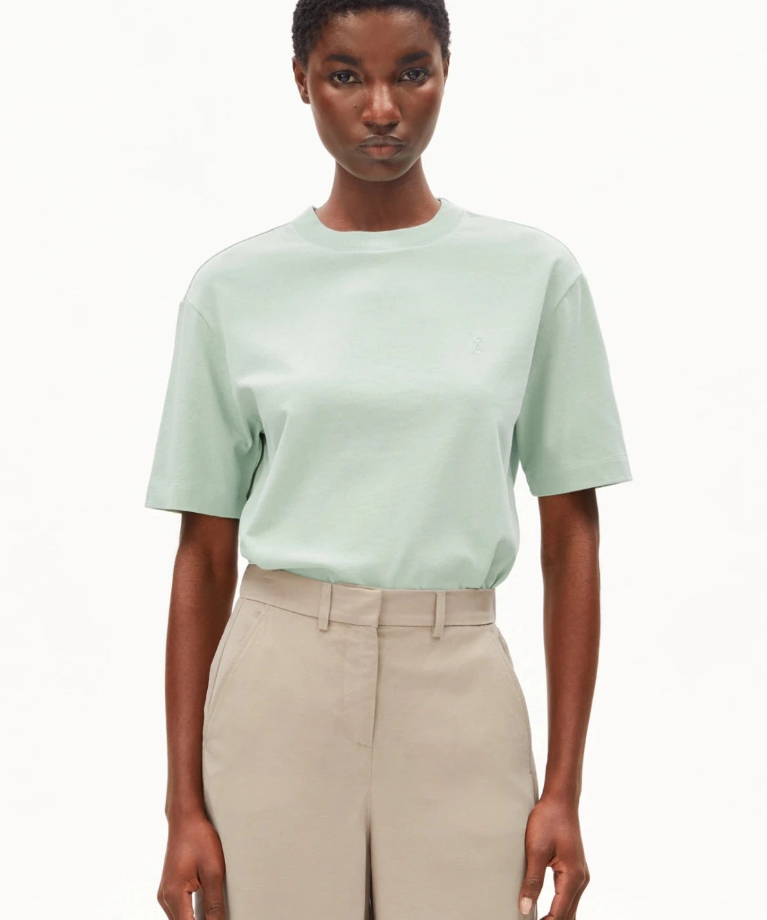 ARMEDANGELS - TARJAA T-Shirt • foam - ROSA ECK