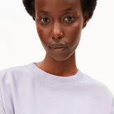 ARMEDANGELS - TARJAA T-Shirt • moonlit lilac - ROSA ECK