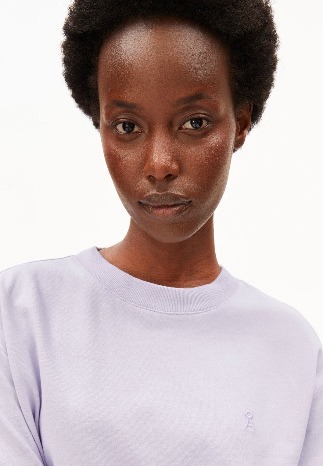 ARMEDANGELS - TARJAA T-Shirt • moonlit lilac - ROSA ECK