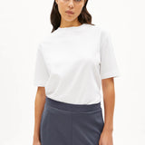 ARMEDANGELS - TARJAA T-Shirt • white - ROSA ECK