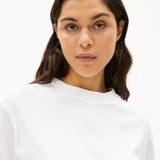 ARMEDANGELS - TARJAA T-Shirt • white - ROSA ECK