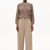 ARMEDANGELS - Weite Chinohose aus Bio - Baumwollmix • true camel - Hose - ROSA ECK