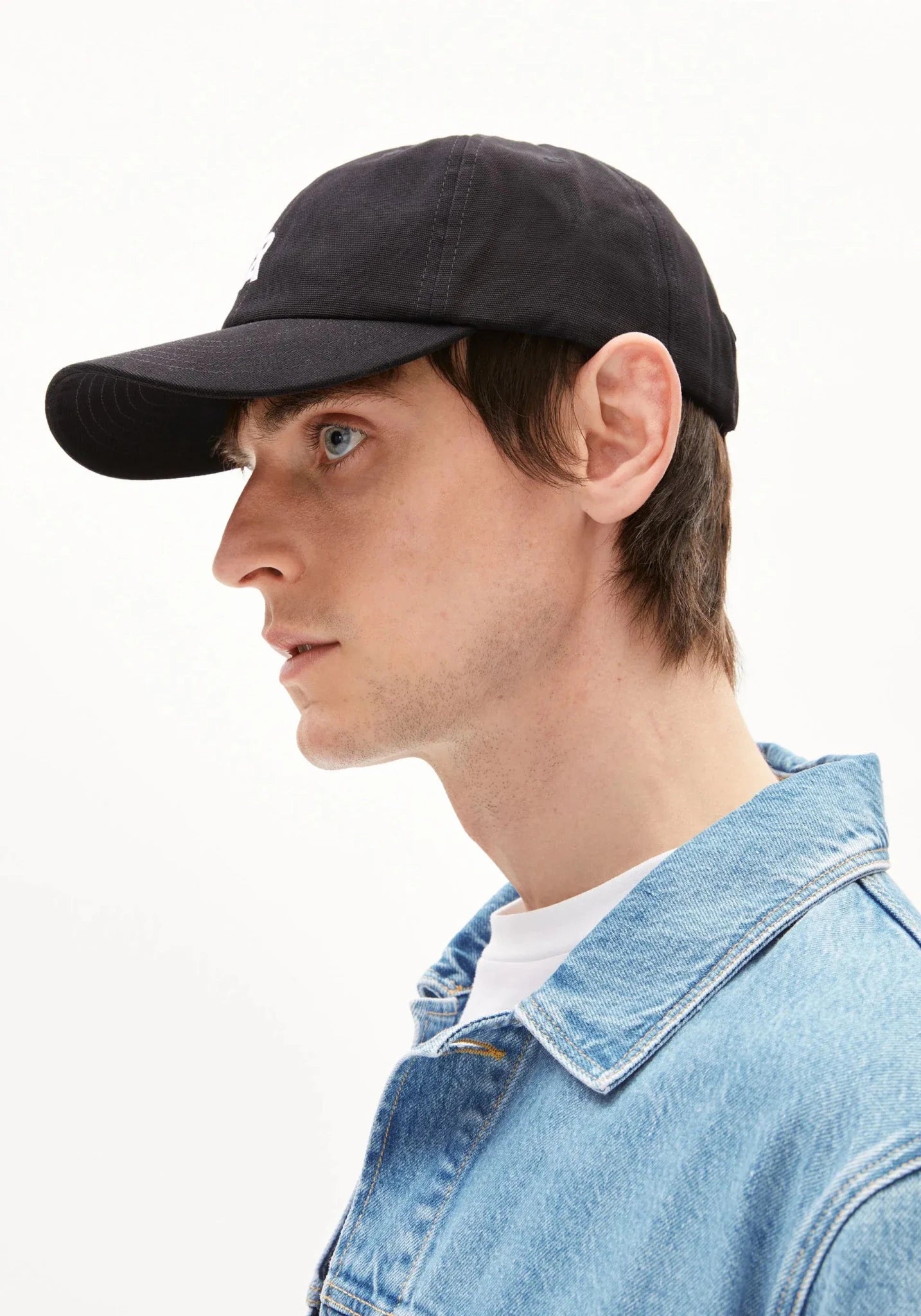 ARMEDANGELS - YENAAS BOLD Cap • Black - ROSA ECK