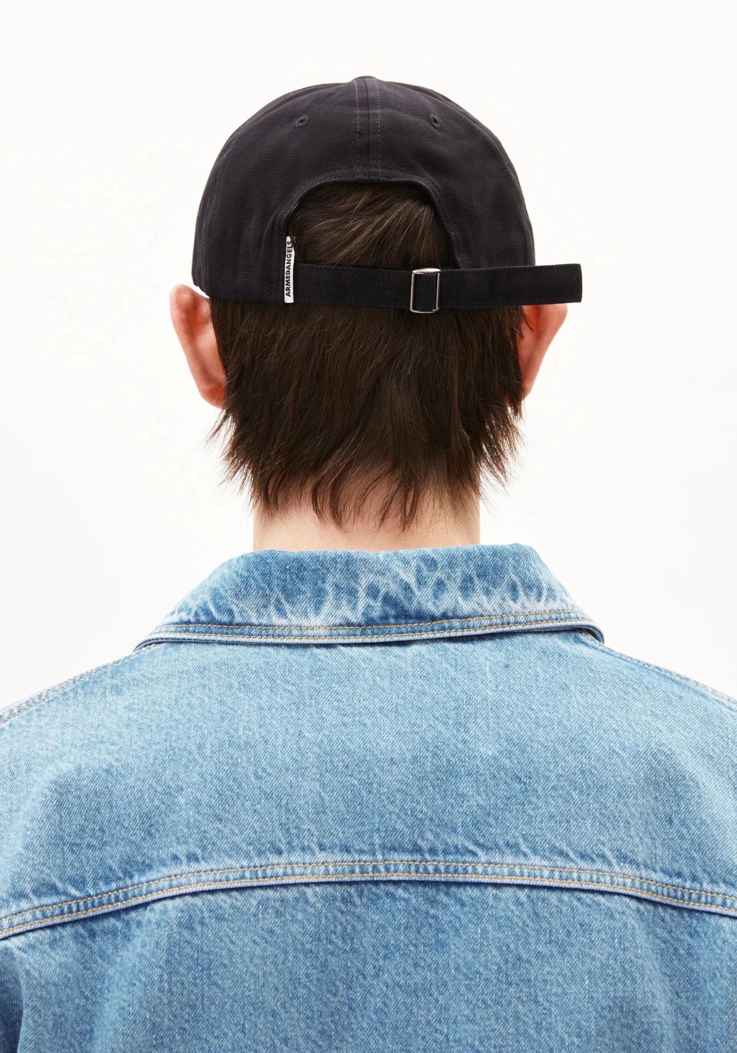 ARMEDANGELS - YENAAS BOLD Cap • Black - ROSA ECK