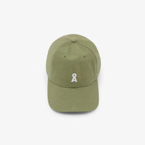 ARMEDANGELS - YENAAS BOLD Cap • Fatigue Green - ROSA ECK