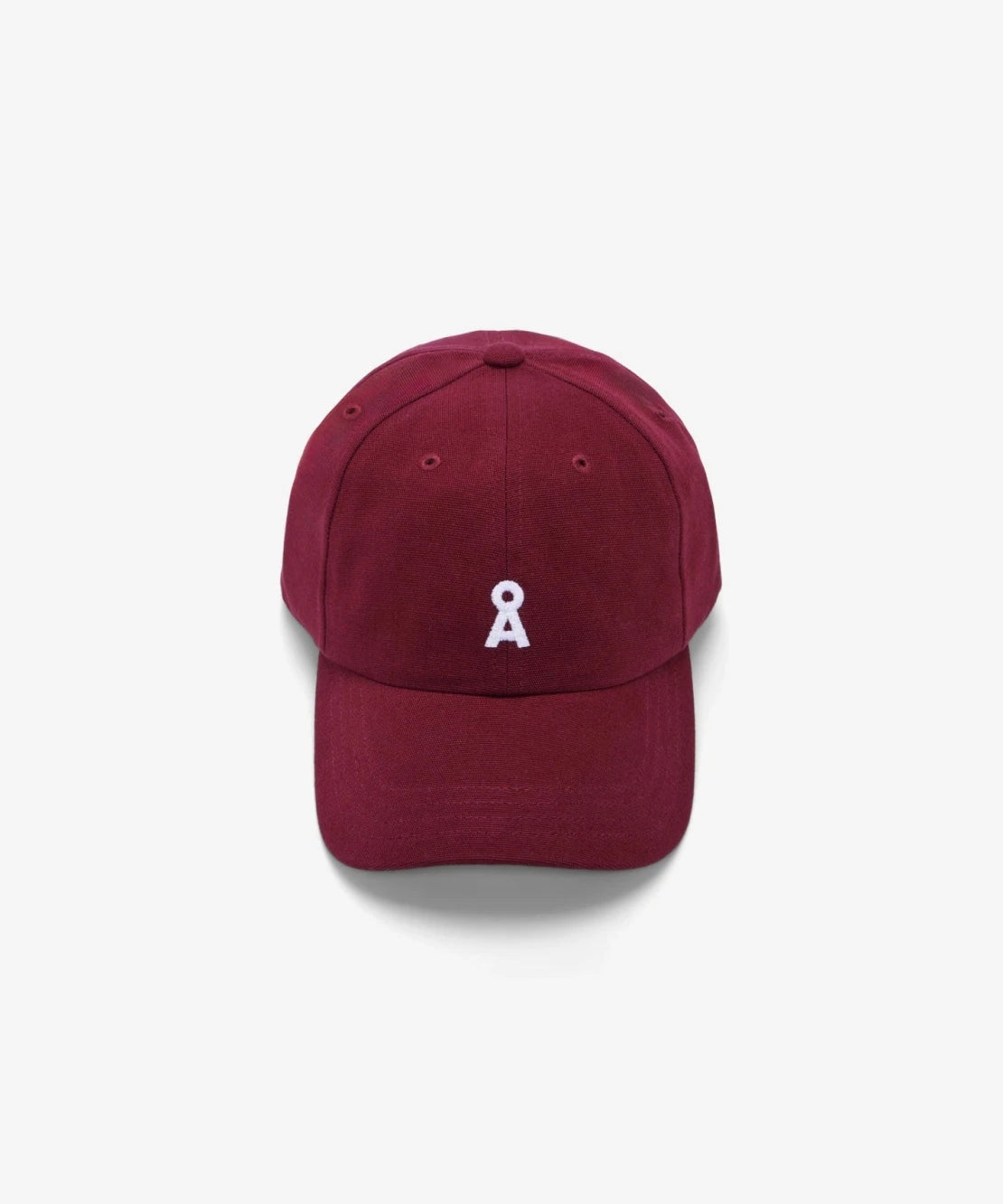 ARMEDANGELS - YENAAS BOLD Cap • velvet red - ROSA ECK