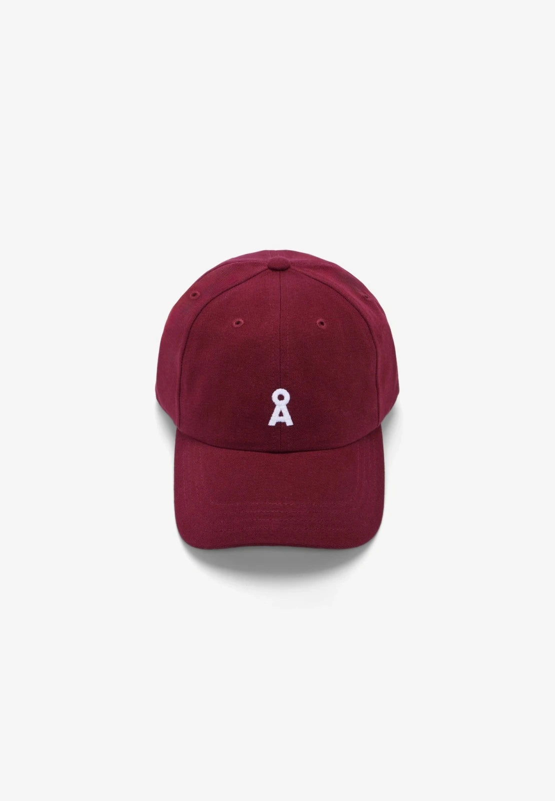 ARMEDANGELS - YENAAS BOLD Cap • velvet red - ROSA ECK