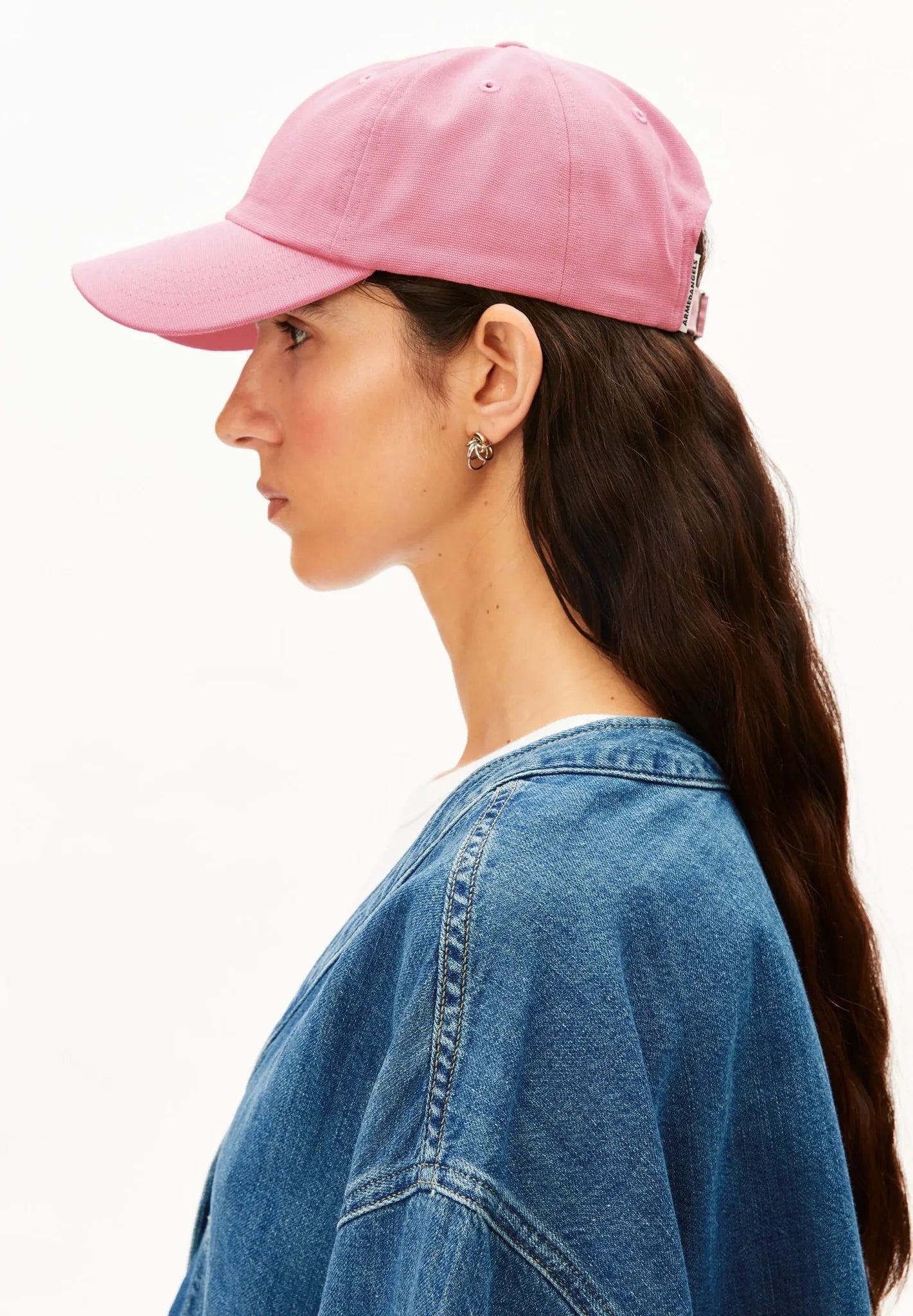 ARMEDANGELS - YENAAS BOLD Cap • washed berry - ROSA ECK
