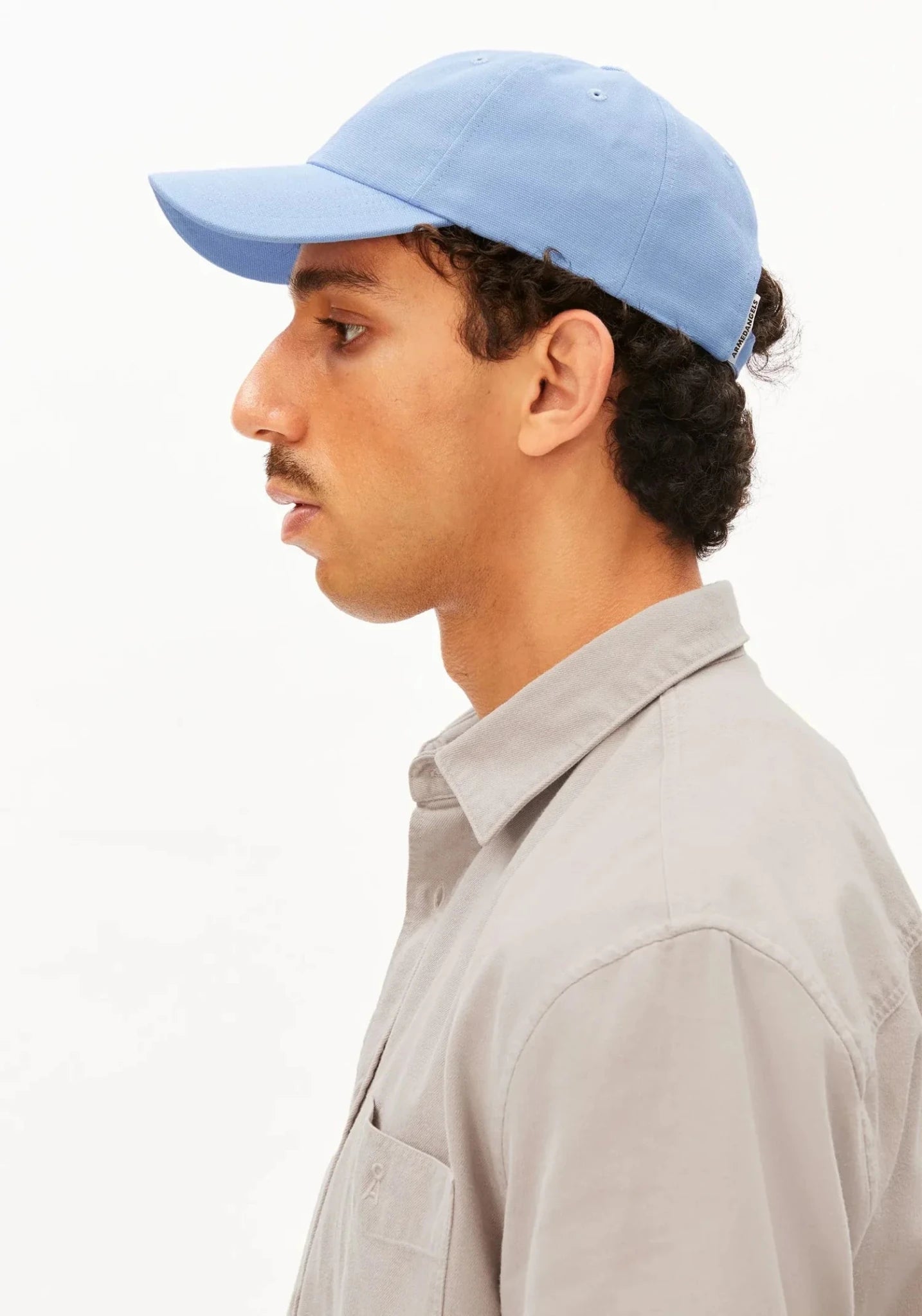 ARMEDANGELS - YENAAS BOLD Cap • Wedgwood - ROSA ECK
