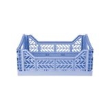 Aykasa Faltkiste Midi in Baby Blue (Blau), stapelbare Klappbox – ROSA ECK