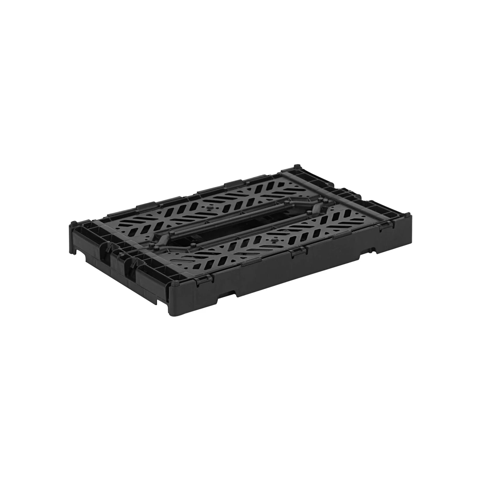 Aykasa Faltkiste Mini in Black (Schwarz), stapelbare Klappbox – ROSA ECK