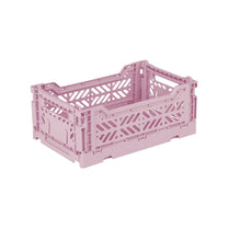 Aykasa Faltkiste Mini in Cherry Blossom (Rosa), stapelbare Klappbox – ROSA ECK