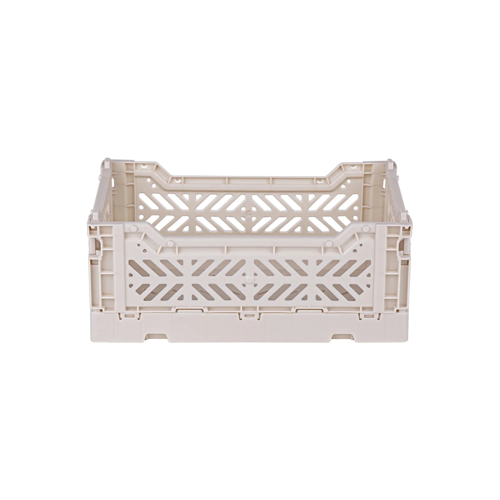 Aykasa Faltkiste Mini in Coconut Milk (Beige), stapelbare Klappbox – ROSA ECK