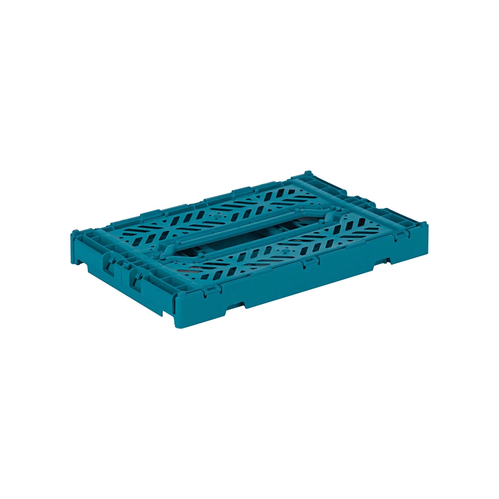Aykasa Faltkiste Mini in Peacock Green (Grün), stapelbare Klappbox – ROSA ECK