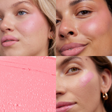 PURE U. Blush Balm Refill Baby Bloom – Farbe und Textur auf der Haut