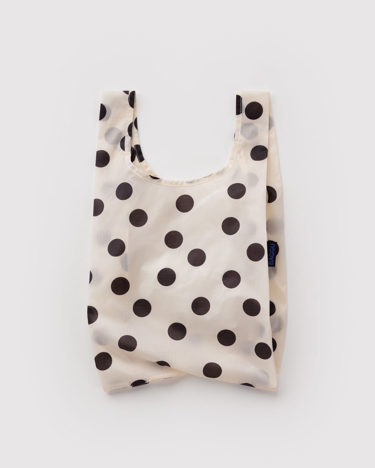 BAGGU - BABY BAGGU Einkaufstasche • Cream and Black Polka Dot - ROSA ECK