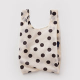 BAGGU - BABY BAGGU Einkaufstasche • Cream and Black Polka Dot - ROSA ECK