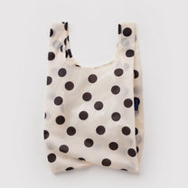 BAGGU - BABY BAGGU Einkaufstasche • Cream and Black Polka Dot - ROSA ECK