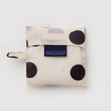 BAGGU - BABY BAGGU Einkaufstasche • Cream and Black Polka Dot - ROSA ECK