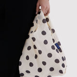 BAGGU - BABY BAGGU Einkaufstasche • Cream and Black Polka Dot - ROSA ECK