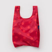 BAGGU - BABY BAGGU Einkaufstasche • Red Polka Dot - ROSA ECK