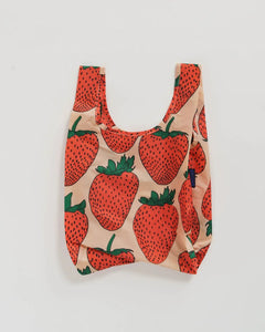 BAGGU - BABY BAGGU Einkaufstasche • Strawberry - Tasche - ROSA ECK