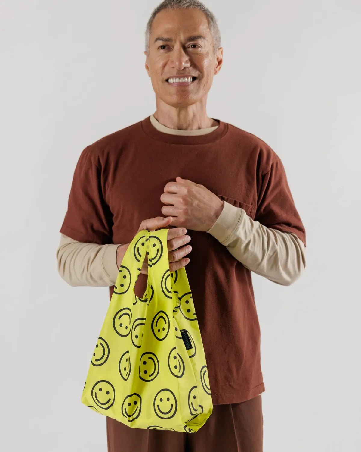 BAGGU - BABY BAGGU Einkaufstasche • Yellow Happy - Tasche - ROSA ECK