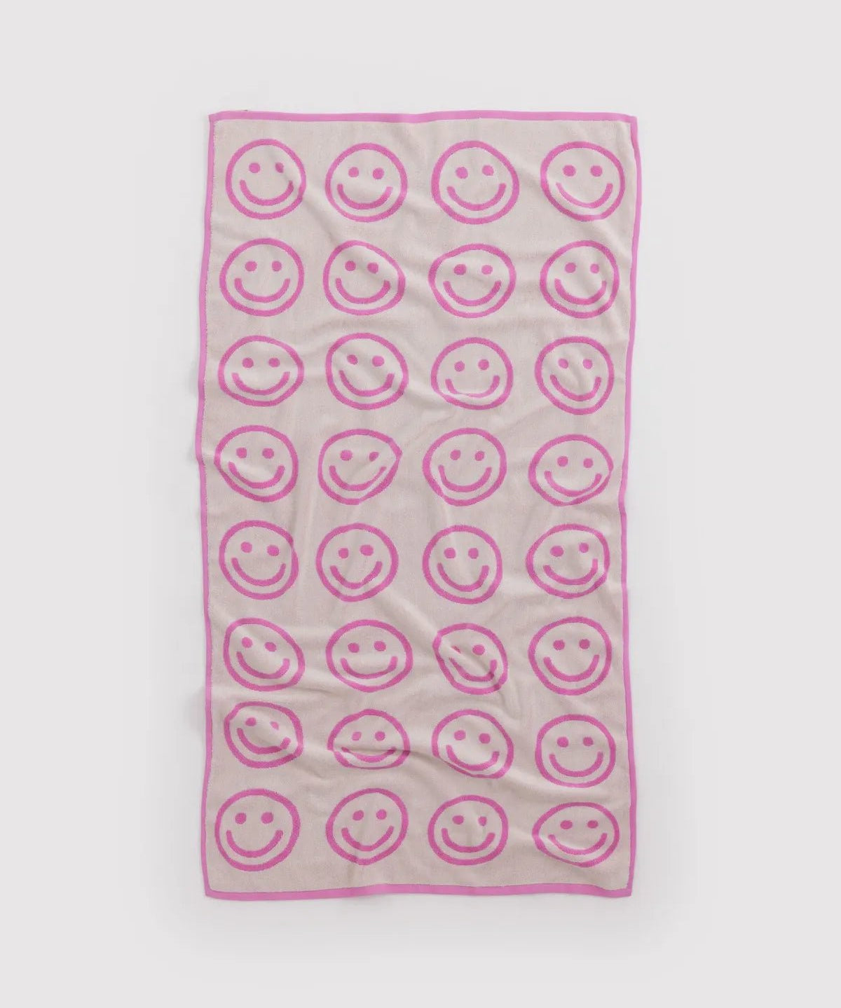 BAGGU - Badetuch • Happy Pink - ROSA ECK