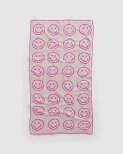 BAGGU - Badetuch • Happy Pink - ROSA ECK