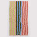 BAGGU - Badetuch • Sherbet Stripe - ROSA ECK