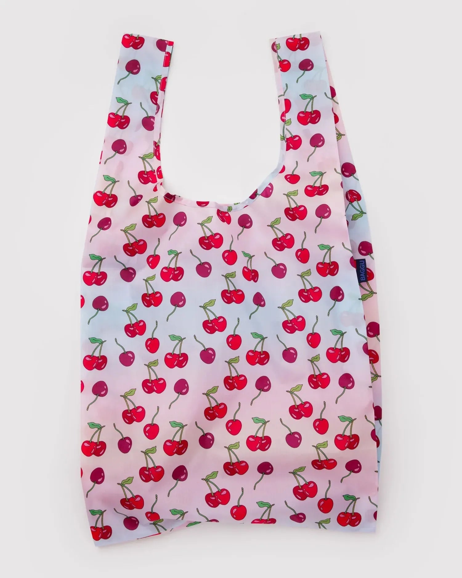 BAGGU - BIG BAGGU Große Einkaufstasche • Cherries - ROSA ECK