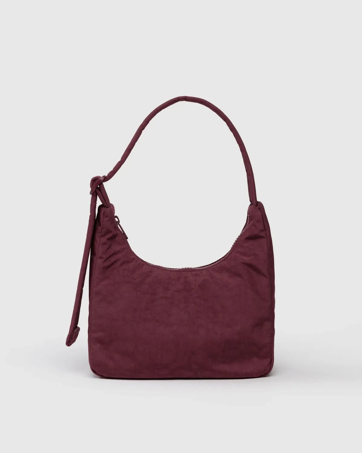 BAGGU - MINI NYLON SHOULDER BAG Schultertasche • Mahogany - Schultertasche - ROSA ECK
