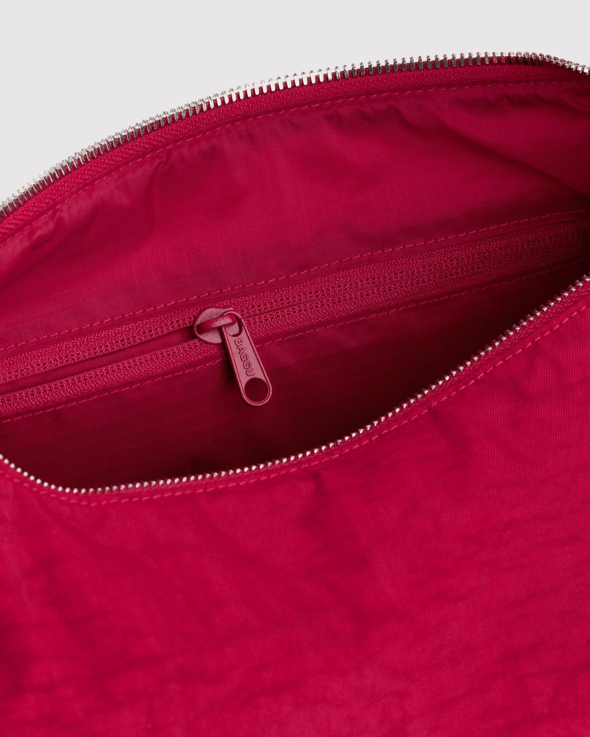 BAGGU - Nylon Meringue Bag Umhängetasche • Cherry - ROSA ECK