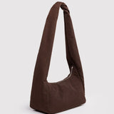 BAGGU - Nylon Meringue Bag Umhängetasche • Coffee - ROSA ECK