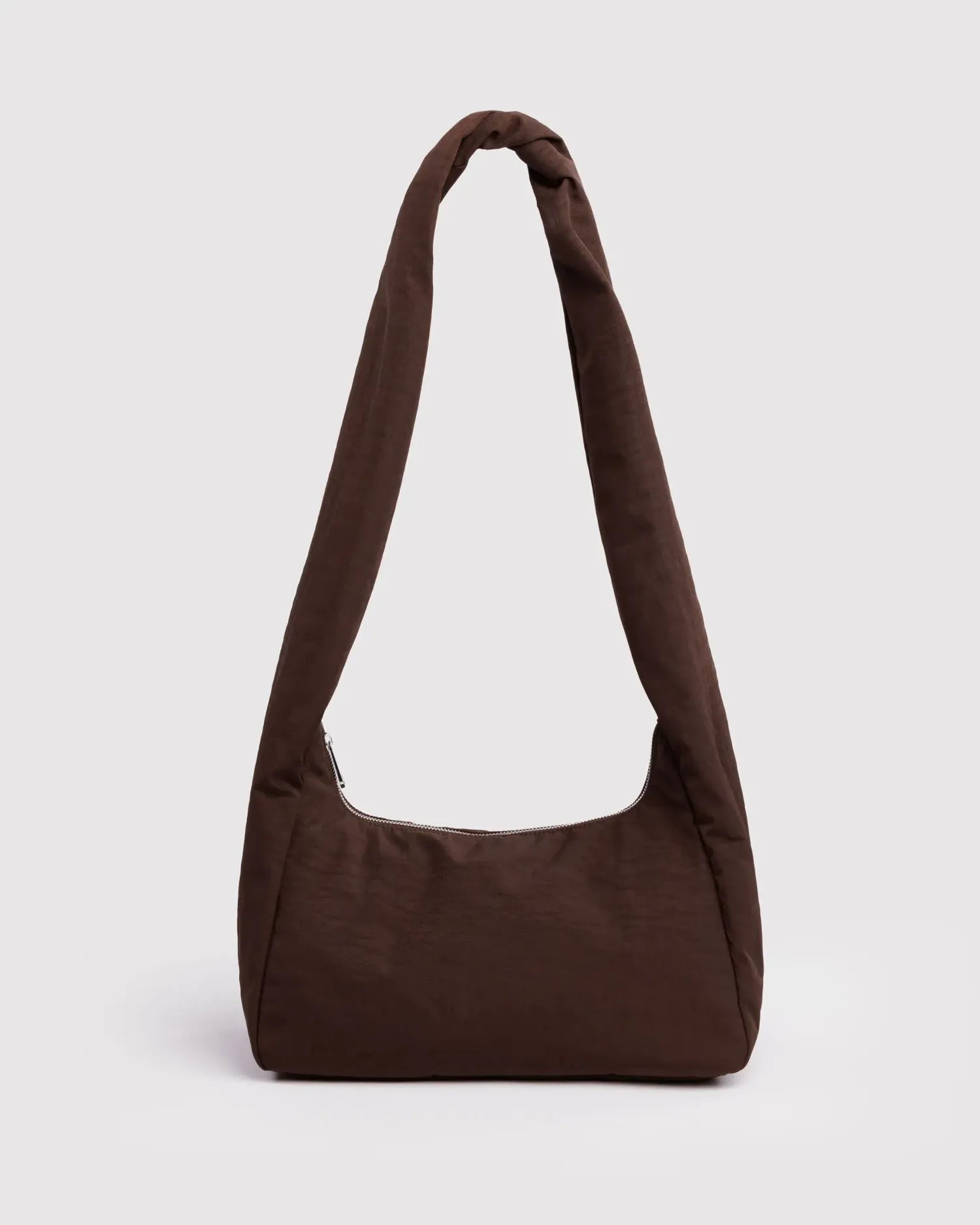 BAGGU - Nylon Meringue Bag Umhängetasche • Coffee - ROSA ECK