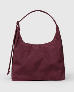 BAGGU - NYLON SHOULDER BAG Schultertasche • Mahogany - Schultertasche - ROSA ECK