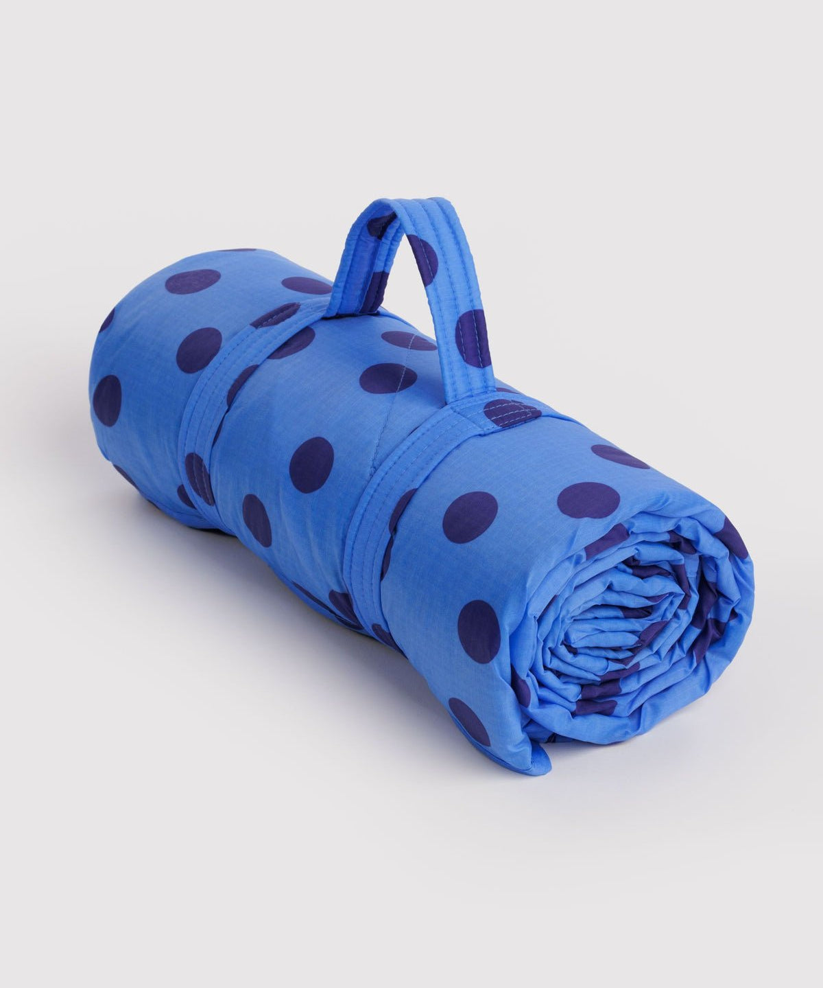 BAGGU - Picknickdecke • Blue Polka Dot - ROSA ECK
