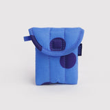 BAGGU - PUFFY Kopfhörer-Etui • Blue Polka Dot - ROSA ECK