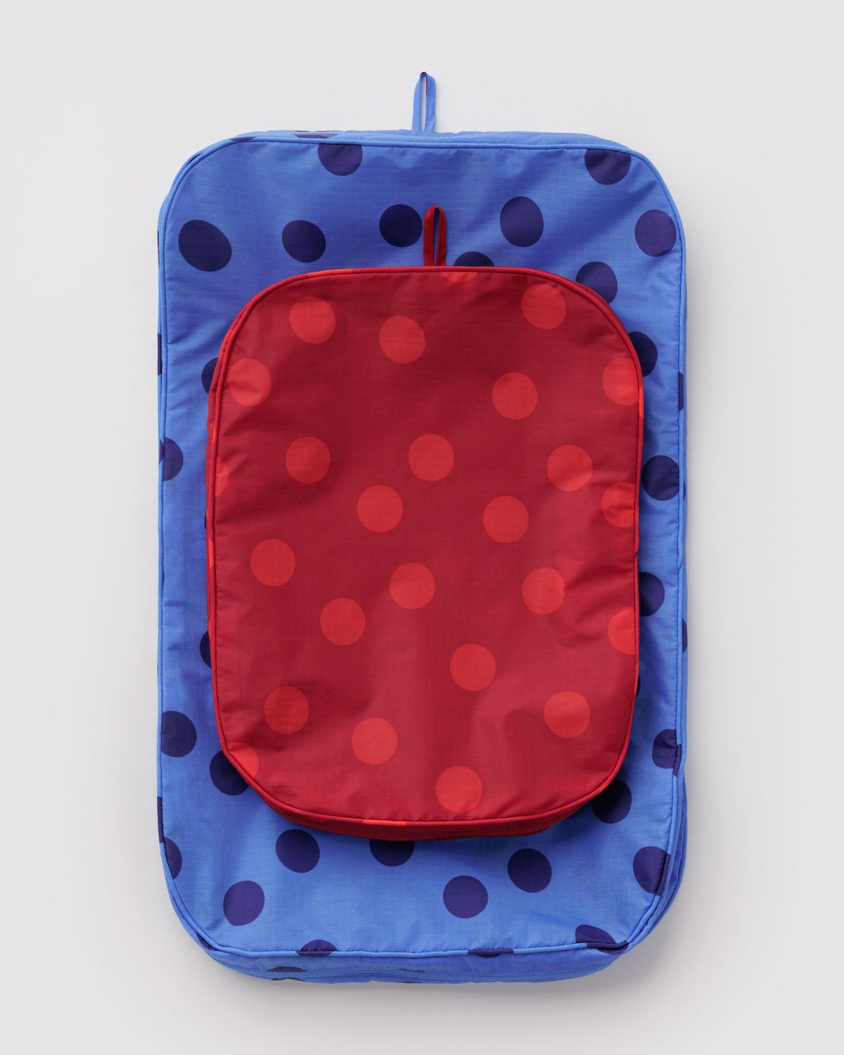 BAGGU - Reisetaschen-Organizer (2er-Set) • Polka Dot Mix - ROSA ECK