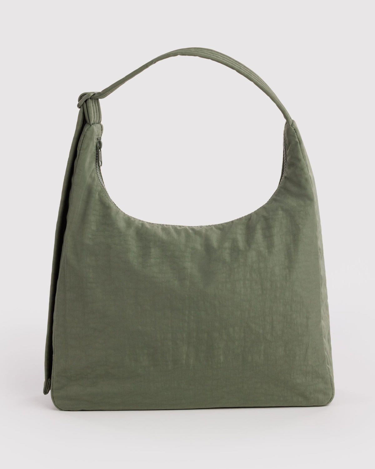 BAGGU - Schultertasche aus Nylon • Caper - ROSA ECK