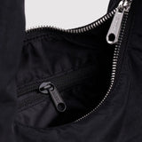 BAGGU - Small Nylon Meringue Bag Schultertasche • Black - ROSA ECK