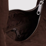 BAGGU - Small Nylon Meringue Bag Schultertasche • Coffee - ROSA ECK