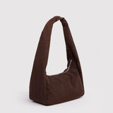 BAGGU - Small Nylon Meringue Bag Schultertasche • Coffee - ROSA ECK