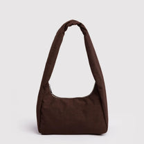 BAGGU - Small Nylon Meringue Bag Schultertasche • Coffee - ROSA ECK