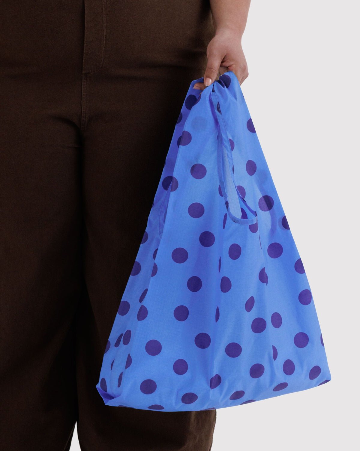 BAGGU - STANDARD BAGGU Einkaufstasche • Blue Polka Dot - ROSA ECK